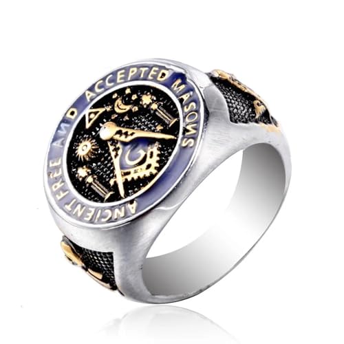 PARWANA Ring Ringe Damen Bijouterie Herren Frauen Ring Herrenringe 7 Gold von PARWANA