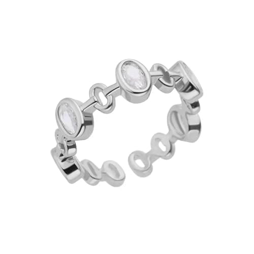 PARWANA Ring Ringe Damen Bijouterie Herren Frauen Ringe Für Damen, Verstellbarer Schmuck, Verstellbar Jz5187P-1 von PARWANA