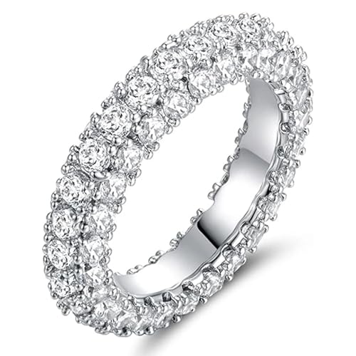 PARWANA Ring Ringe Damen Bijouterie Herren Frauen Ringe Für Damen Damen Accessoires Schmuck 6 F1582 von PARWANA