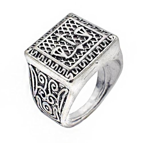 PARWANA Ring Ringe Damen Bijouterie Herren Frauen Ringe Für Damen Ringe Herren Schmuck 11 Silber von PARWANA