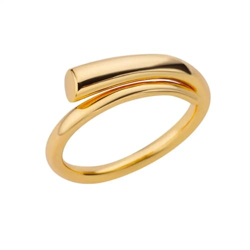 PARWANA Ring Ringe Damen Bijouterie Herren Frauen Ringe In Blumenform Für Damen, Verstellbar, Größenverstellbar Jz5176G von PARWANA