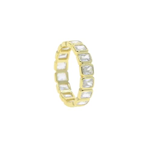 PARWANA Ring Ringe Damen Bijouterie Herren Frauen Ringe Schmuck Für Frauen 6 Gold von PARWANA