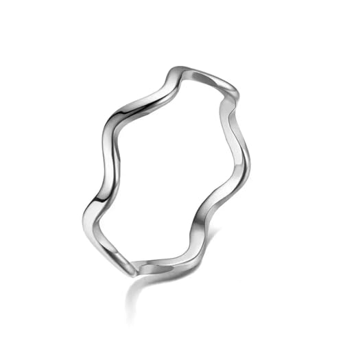 PARWANA Ring Ringe Damen Bijouterie Herren Ringe Für Damenschmuck 9 Stahl von PARWANA