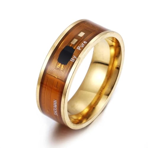 PARWANA Ring Ringe Damen Bijouterie Herren Ringschmuck Für Herren 8 Smr341Gl von PARWANA