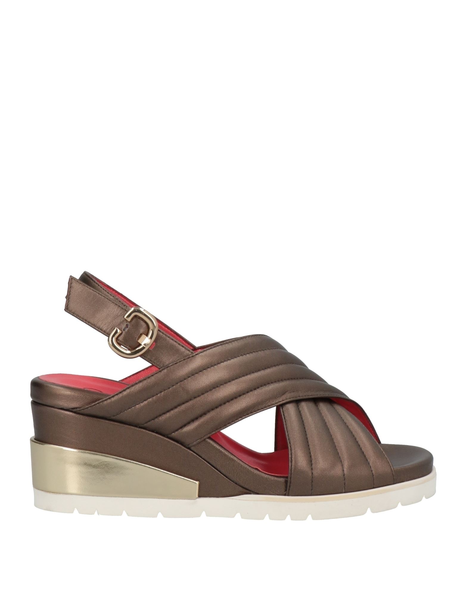 PAS DE ROUGE Sandale Damen Bronze von PAS DE ROUGE