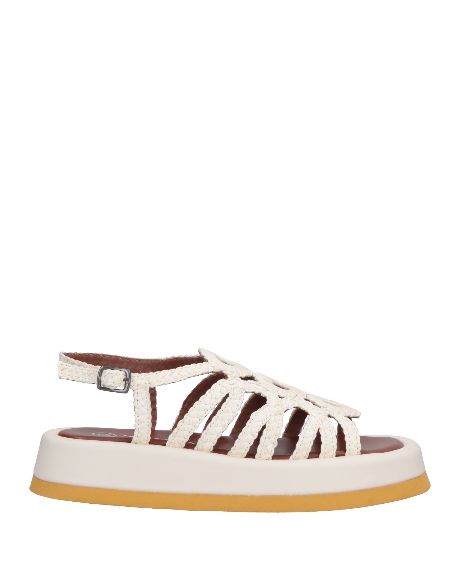 PAS DE ROUGE Sandale Damen Off white von PAS DE ROUGE