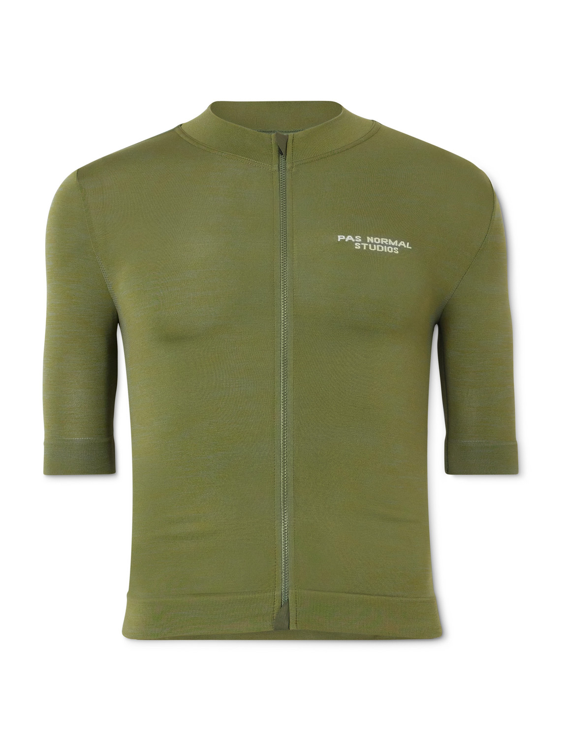 PAS NORMAL STUDIOS - Escapism Logo-Print Cycling Jersey - Men - Green - XS von PAS NORMAL STUDIOS