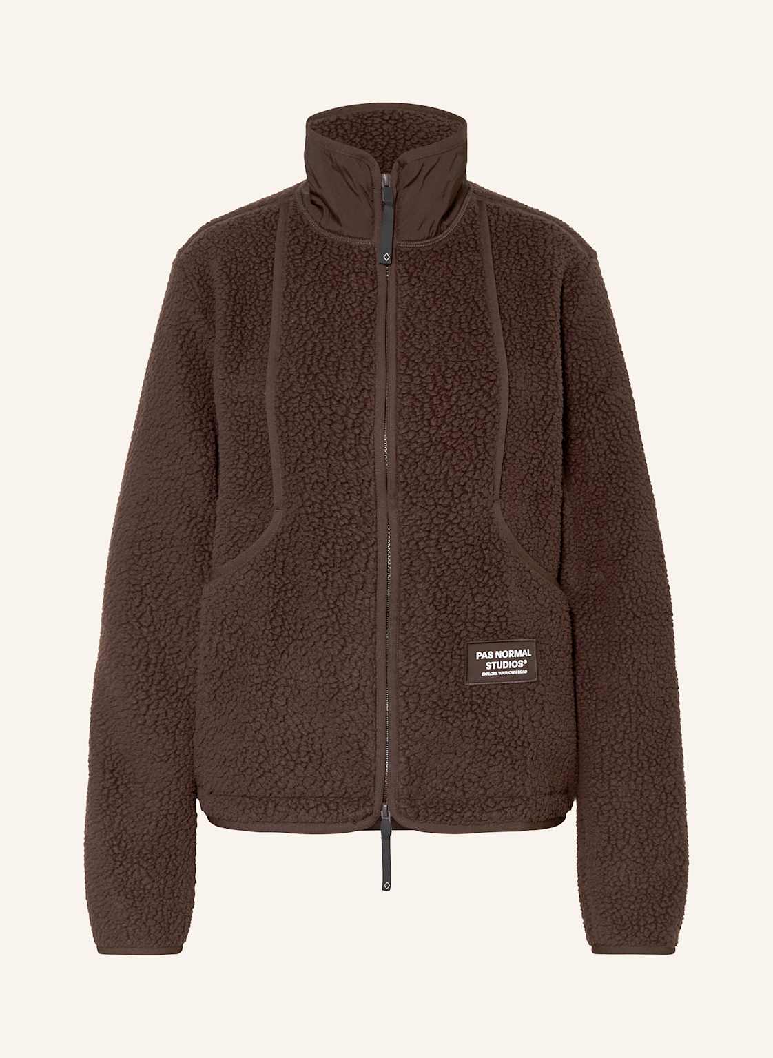 Pas Normal Studios Fleecejacke Off-Race braun Pas Normal Studios Fleecejacke Off-Race braun von PAS NORMAL STUDIOS