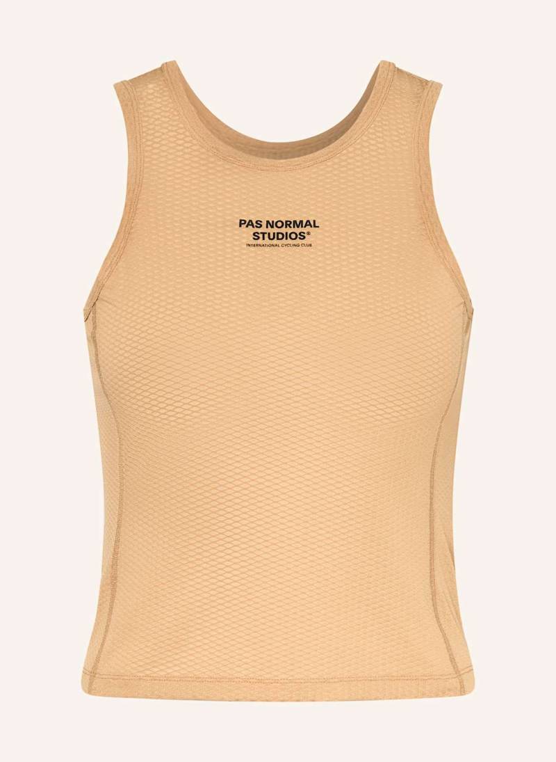 Pas Normal Studios Funktionswäsche-Top braun von PAS NORMAL STUDIOS