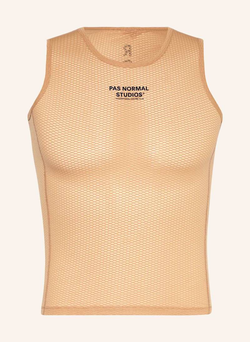 Pas Normal Studios Funktionswäsche-Top braun von PAS NORMAL STUDIOS