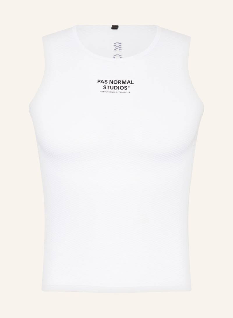 Pas Normal Studios Funktionswäsche-Top weiss von PAS NORMAL STUDIOS