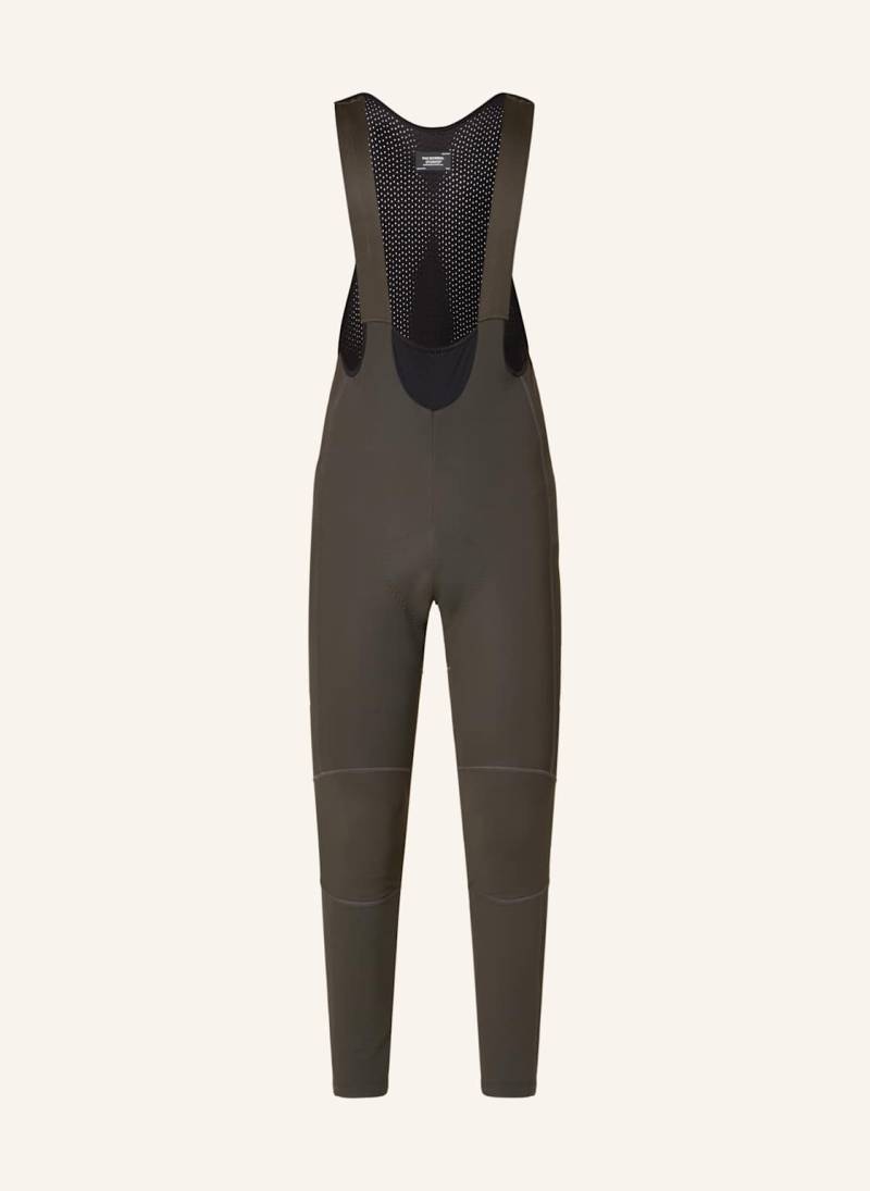 Pas Normal Studios Gefütterte Radhose Mit Gepolstertem Einsatz Mechanism Deep Winter gruen von PAS NORMAL STUDIOS