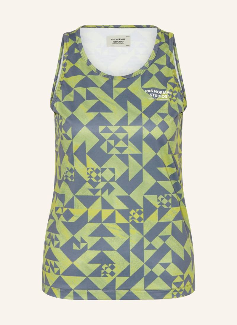 Pas Normal Studios Lauftop Balance Singlet Nd gruen von PAS NORMAL STUDIOS