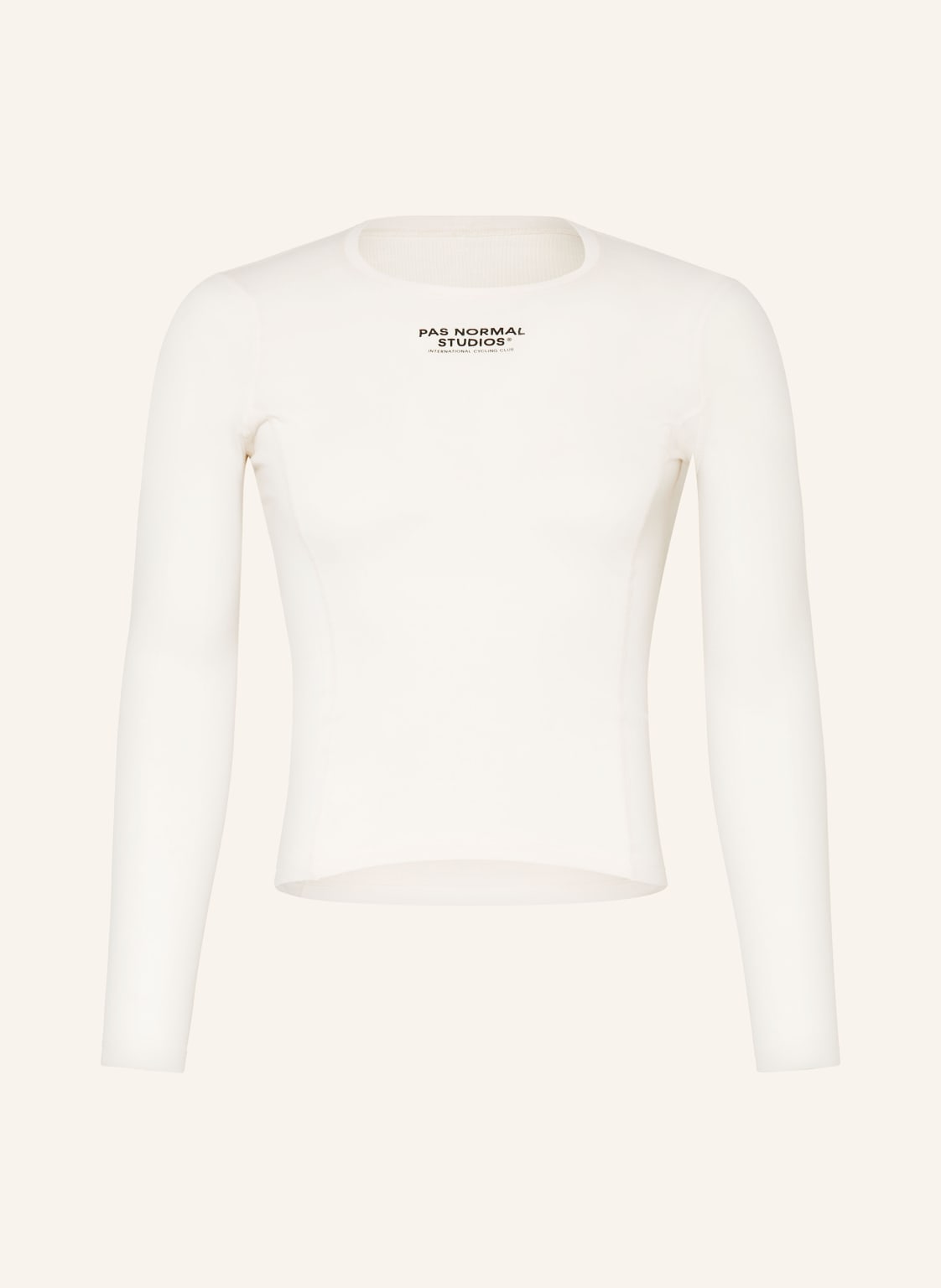 Pas Normal Studios Longsleeve Mid Long Sleeve Baselayer weiss von PAS NORMAL STUDIOS