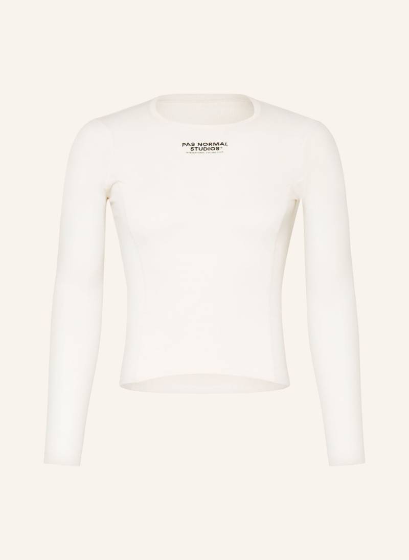 Pas Normal Studios Longsleeve Mid Long Sleeve Baselayer weiss von PAS NORMAL STUDIOS