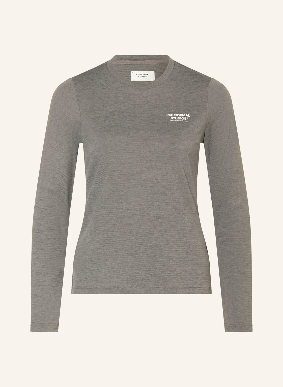 Pas Normal Studios Longsleeve grau von PAS NORMAL STUDIOS
