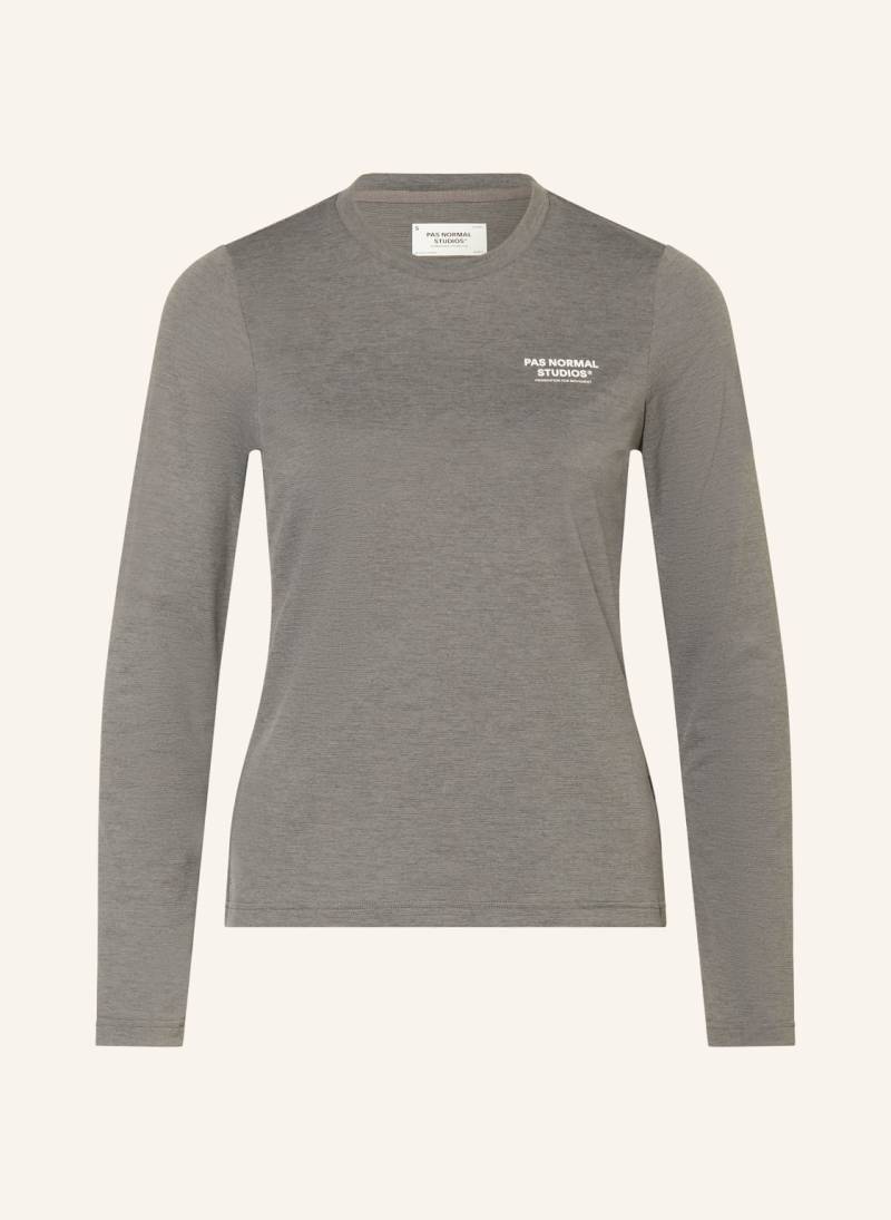 Pas Normal Studios Longsleeve grau von PAS NORMAL STUDIOS