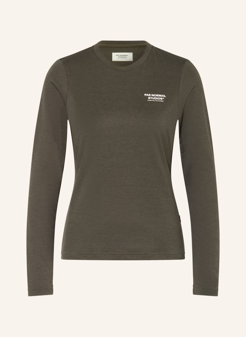 Pas Normal Studios Longsleeve gruen von PAS NORMAL STUDIOS
