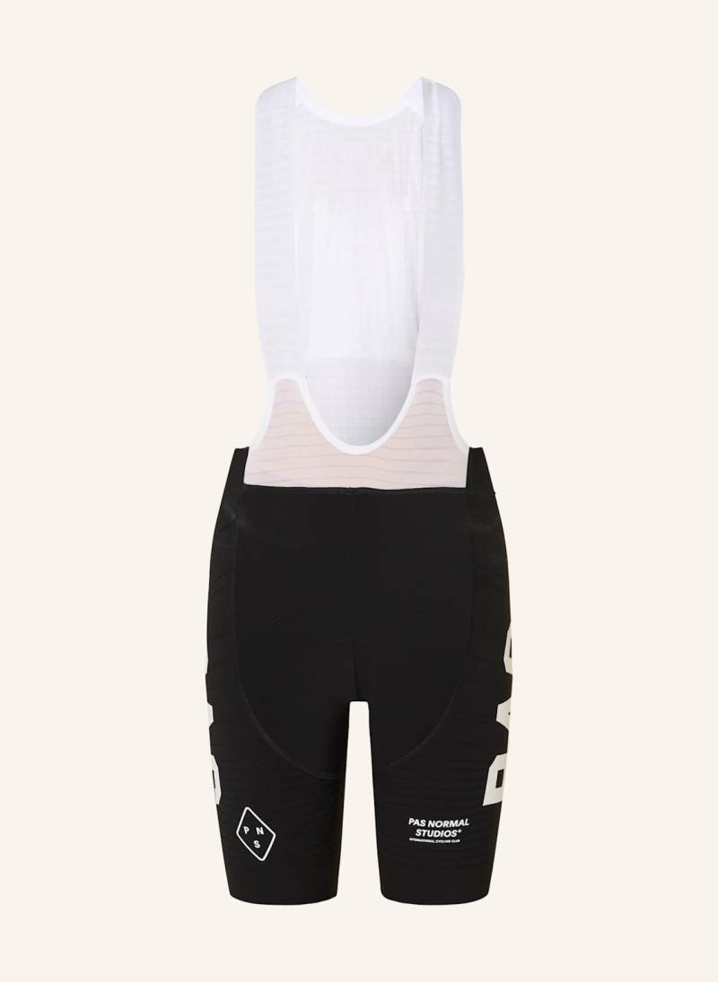 Pas Normal Studios Radhose Mechanism Pro Bibs Mit Trägern Und Gepolstertem Einsatz schwarz von PAS NORMAL STUDIOS