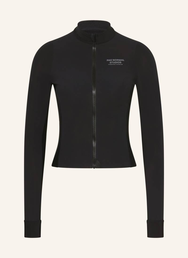Pas Normal Studios Radtrikot Mechanism Thermal schwarz von PAS NORMAL STUDIOS