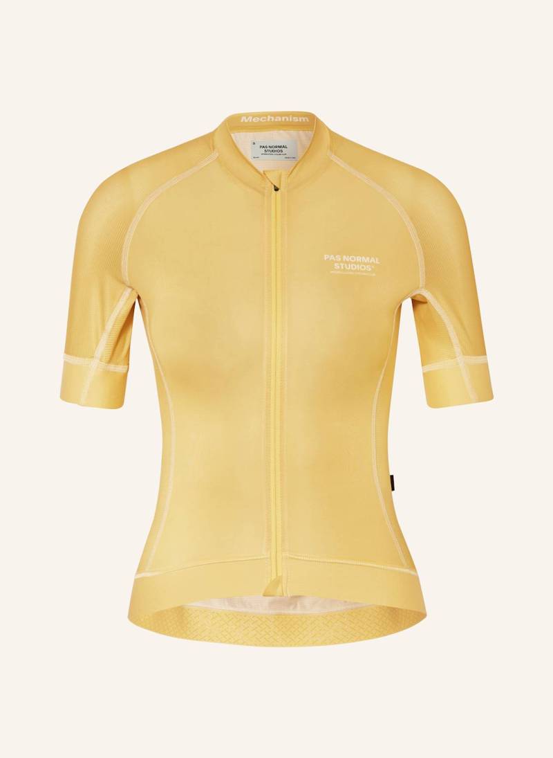 Pas Normal Studios Radtrikot Mechanism gelb von PAS NORMAL STUDIOS
