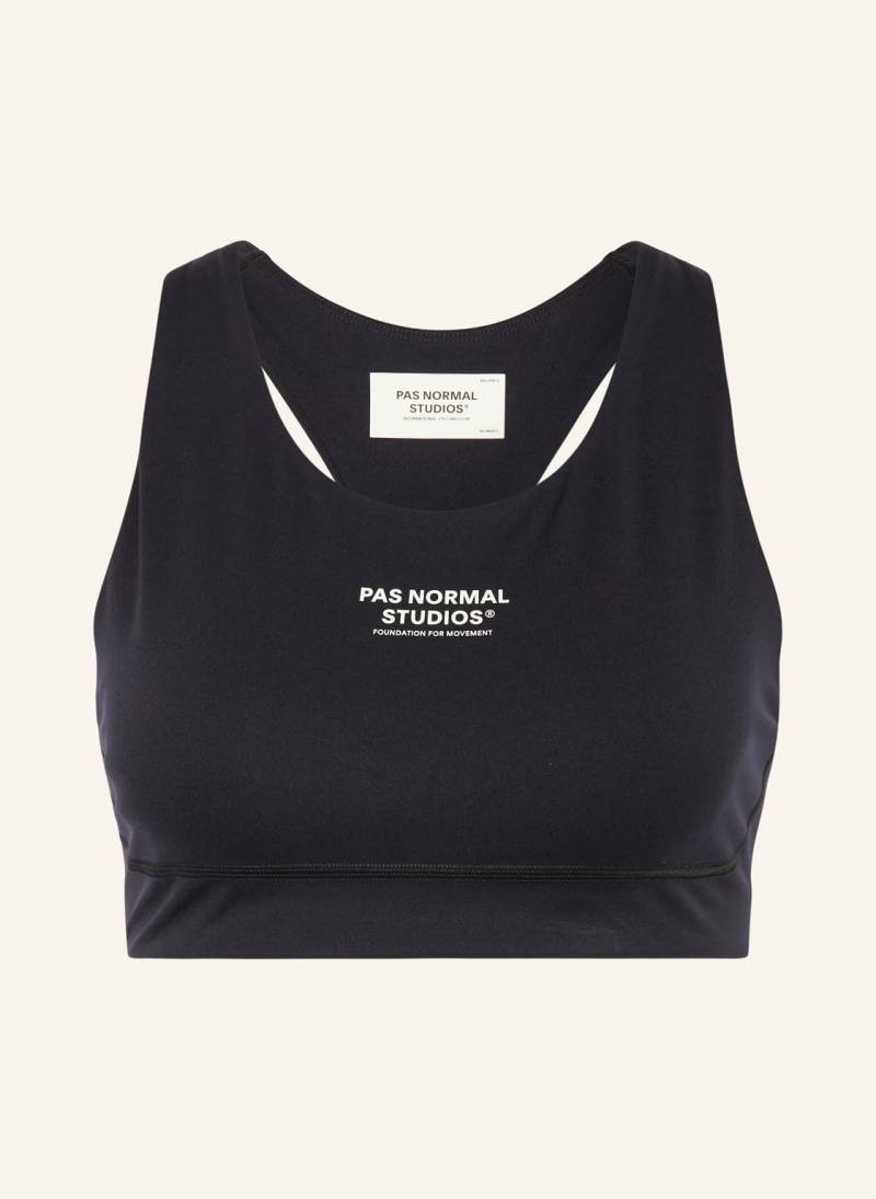 Pas Normal Studios Sport-Bh Balance Mit Mesh schwarz von PAS NORMAL STUDIOS