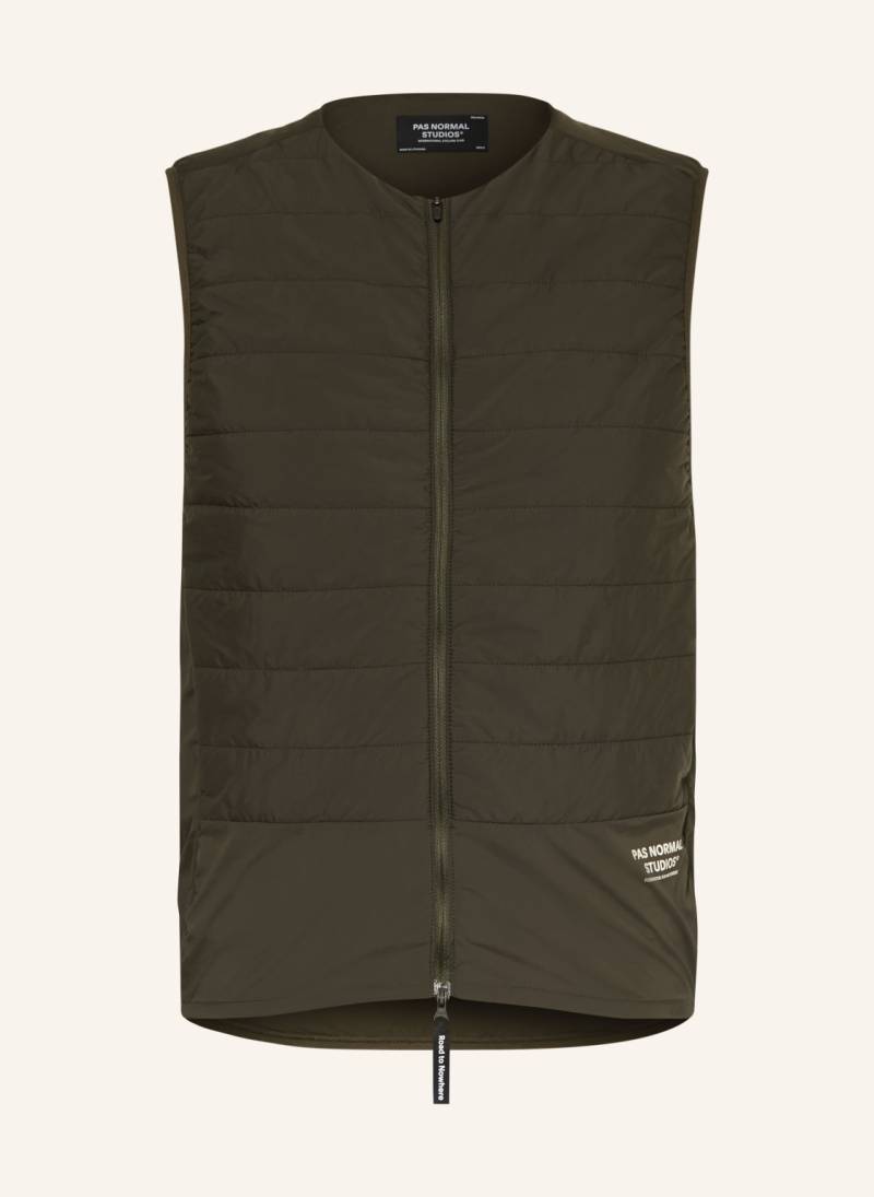 Pas Normal Studios Steppweste Balance Insulated gruen von PAS NORMAL STUDIOS