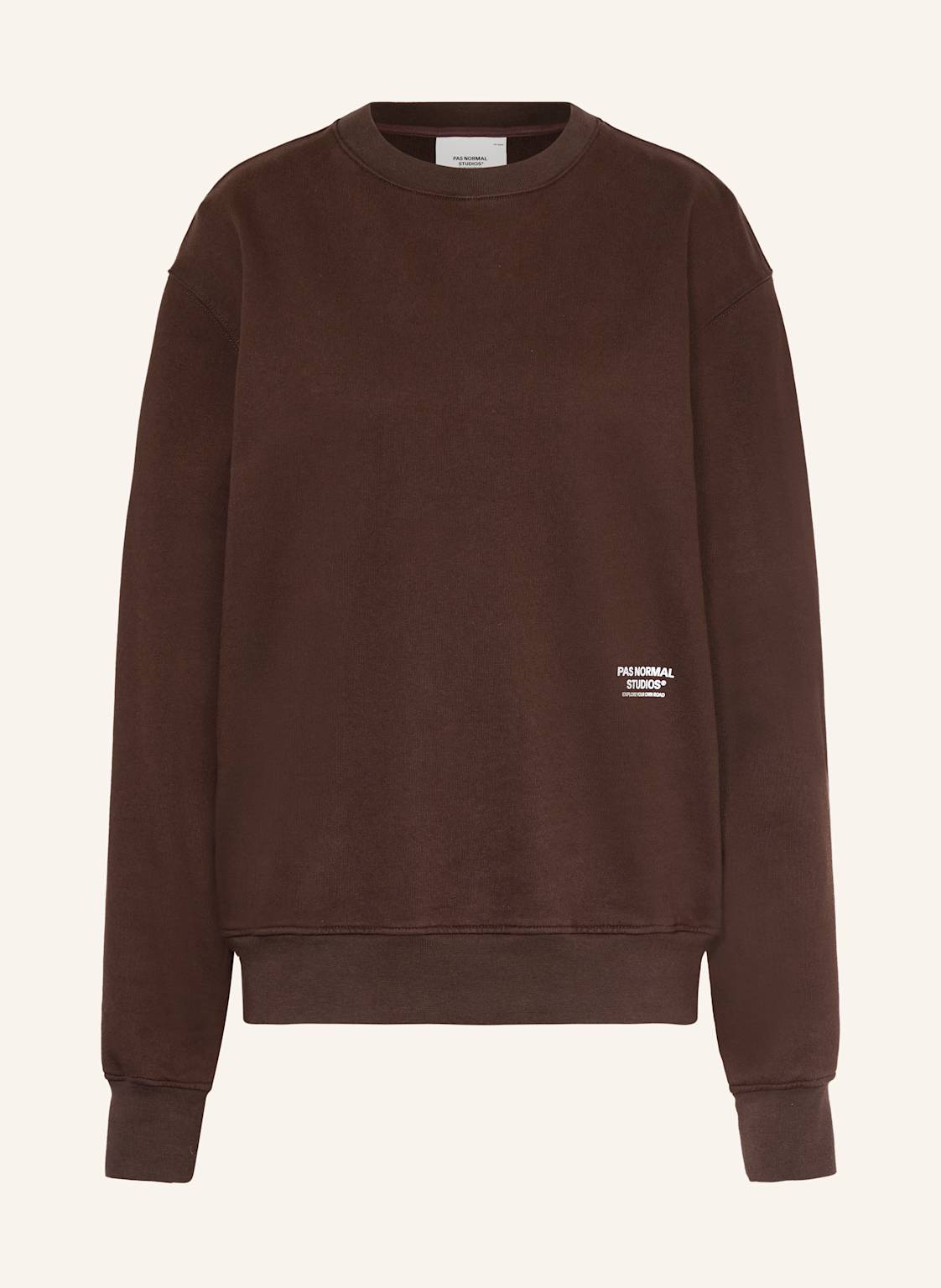 Pas Normal Studios Sweatshirt braun Pas Normal Studios Sweatshirt braun von PAS NORMAL STUDIOS