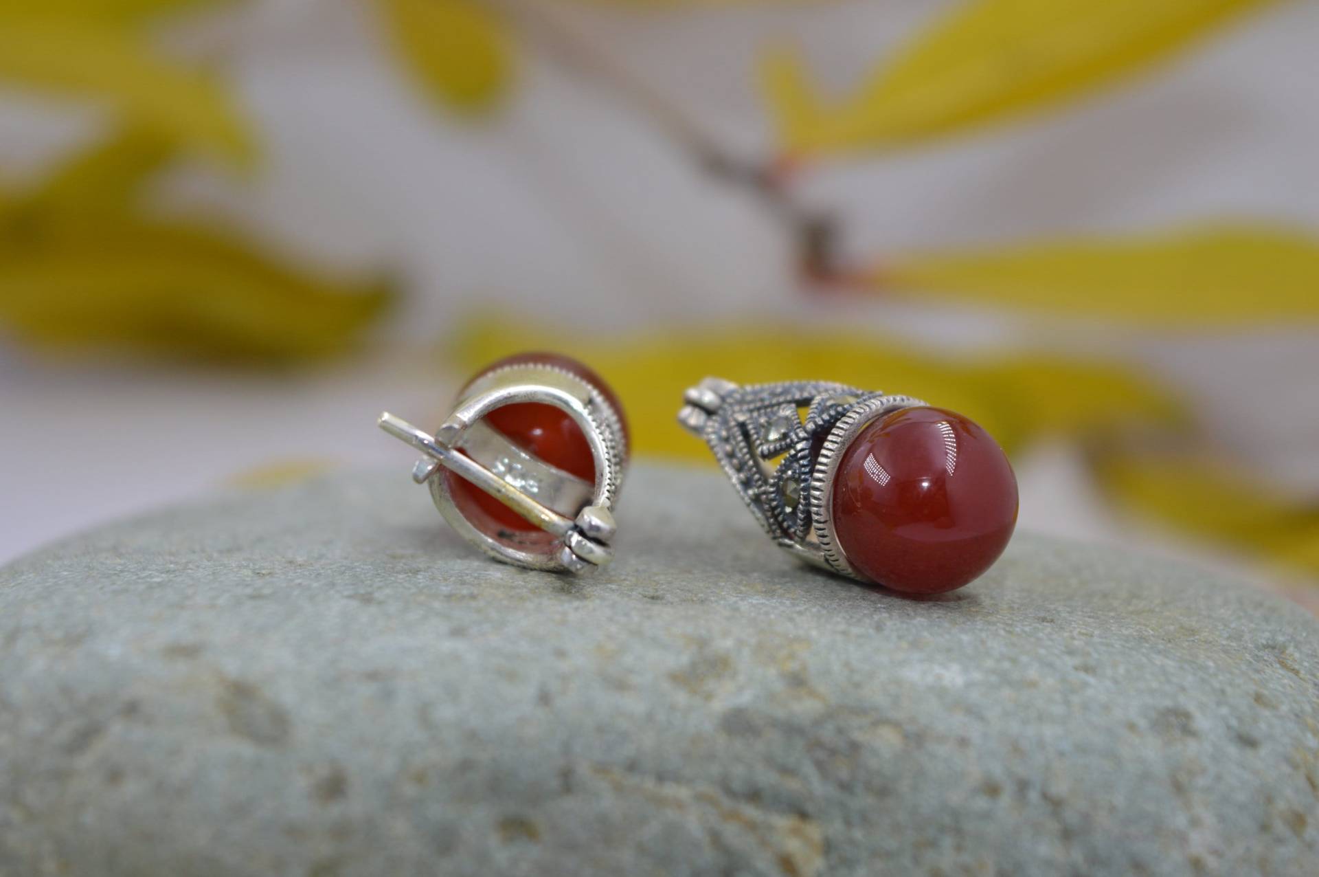 Silberohrringe - 925 Sterling Silber Ohrring Mit Stein Silberschmuck Ohrringe Neujahrsgeschenk Geschenk Für Frau Silberohrringe - 925 Sterling Silber Ohrring Mit Stein Silberschmuck Ohrringe Neujahrsgeschenk Geschenk Für Frau von PASHWRAP