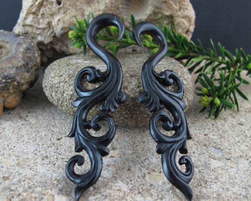 2G | 6 Mm Piercing, Echtes Büffel Horn, L4054 von PASIRPUTIH