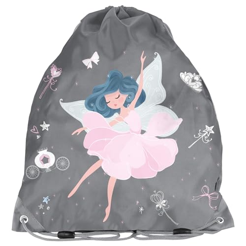 PASO Kinder Turnbeutel Sportbeutel 36x32 cm - Ballerina von PASO