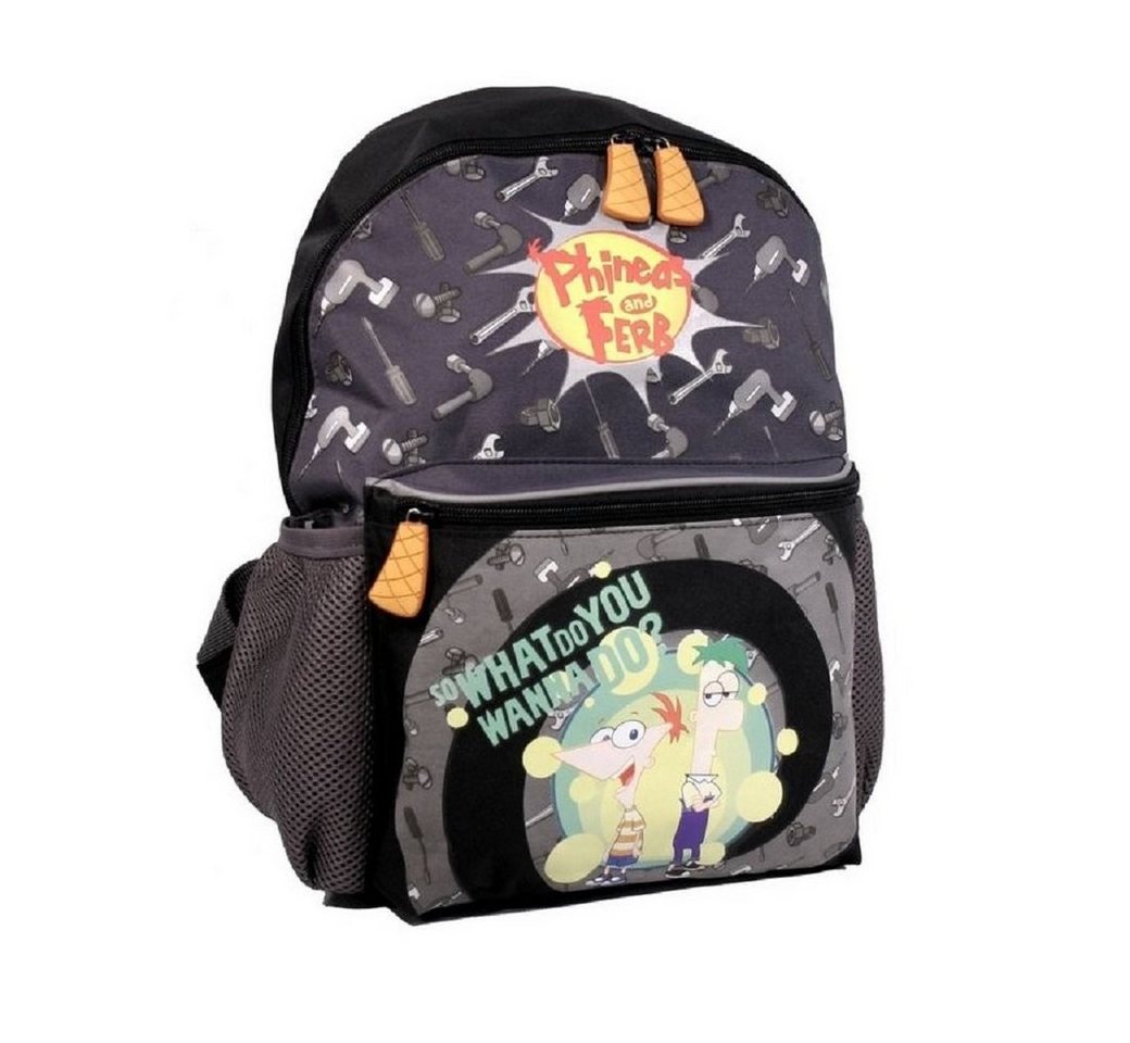 PASO Kinderrucksack Set Rucksack PHINEAS & FERB Kinderrucksack Disney + Turnbeutel von PASO