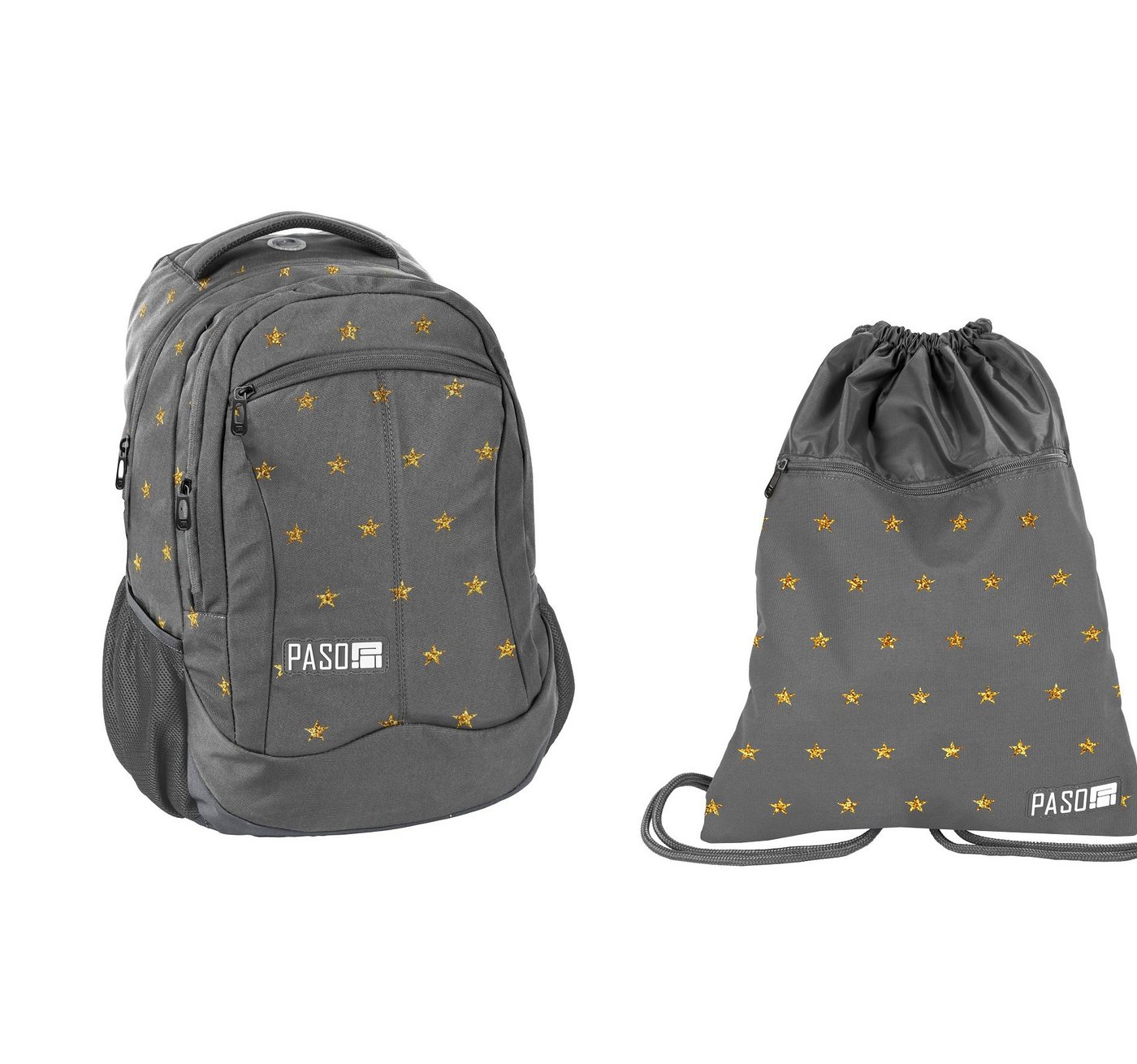 PASO Schulrucksack Set Rucksack + Turnbeutel von PASO