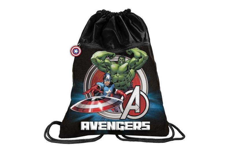 PASO Turnbeutel Premium Kinder Turnbeutel / Sportbeutel / Rucksack 43x34 cm (Motiv AVENGERS I) von PASO