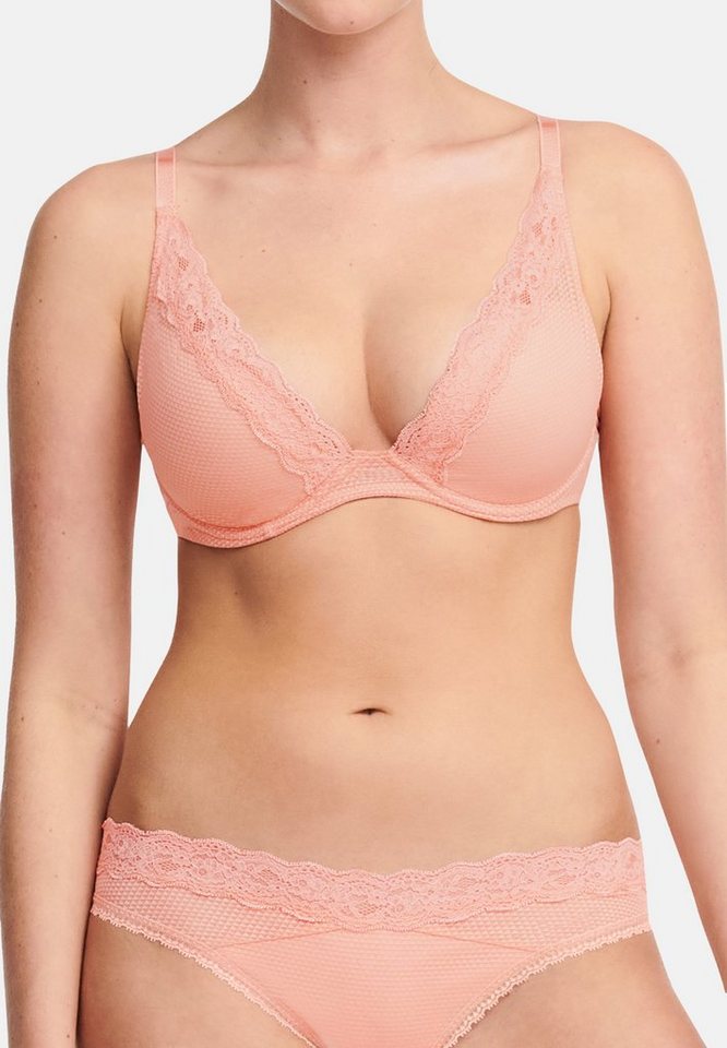 PASSIONATA T-Shirt-BH Brooklyn (1-tlg) Schalen-BH - Blickdicht - Im Spitzen-Design, Perfekte Passform von PASSIONATA