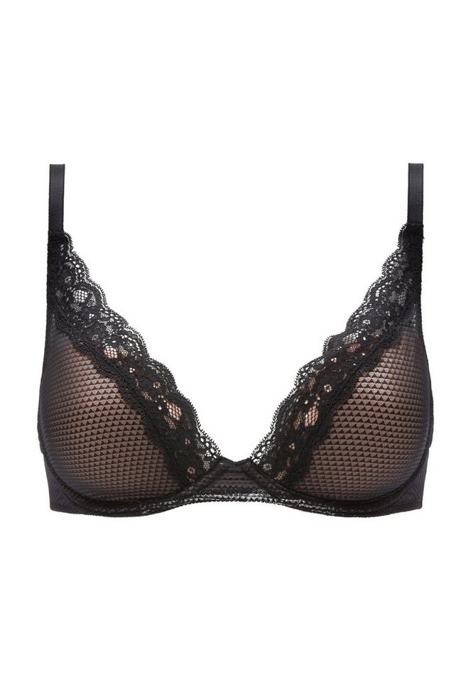 PASSIONATA T-Shirt-BH Brooklyn (1-tlg) Schalen-BH - Im Spitzen-Design, Perfekte Passform von PASSIONATA