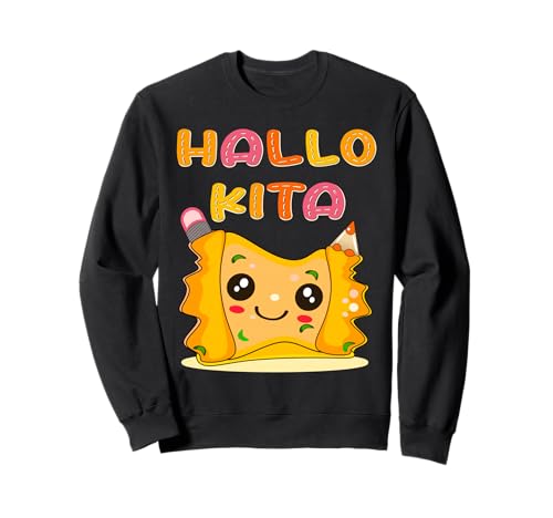 EINGEWÖHNUNGSWOCHEN Kita Junge MAULTASCHEN MÄDCHEN KITAKIND Sweatshirt EINGEWÖHNUNGSWOCHEN Kita Junge MAULTASCHEN MÄDCHEN KITAKIND Sweatshirt von PASTA FOOD RECIPE COLLECTION