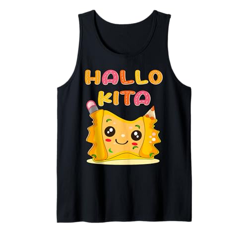 EINGEWÖHNUNGSWOCHEN Kita Junge MAULTASCHEN MÄDCHEN KITAKIND Tank Top von PASTA FOOD RECIPE COLLECTION