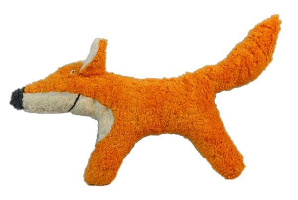 Pat und Patty Kuscheltier Greifling mit Rassel "Fuchs" , 100 % Baumwolle-kbA von Pat und Patty