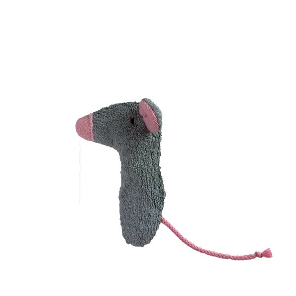 PAT & PATTY Kuscheltier Greifling mit Rassel "Maus" , 100 % Baumwolle-kbA von PAT & PATTY