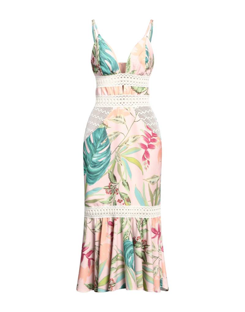 PATBO Midi-kleid Damen Hellrosa von PATBO