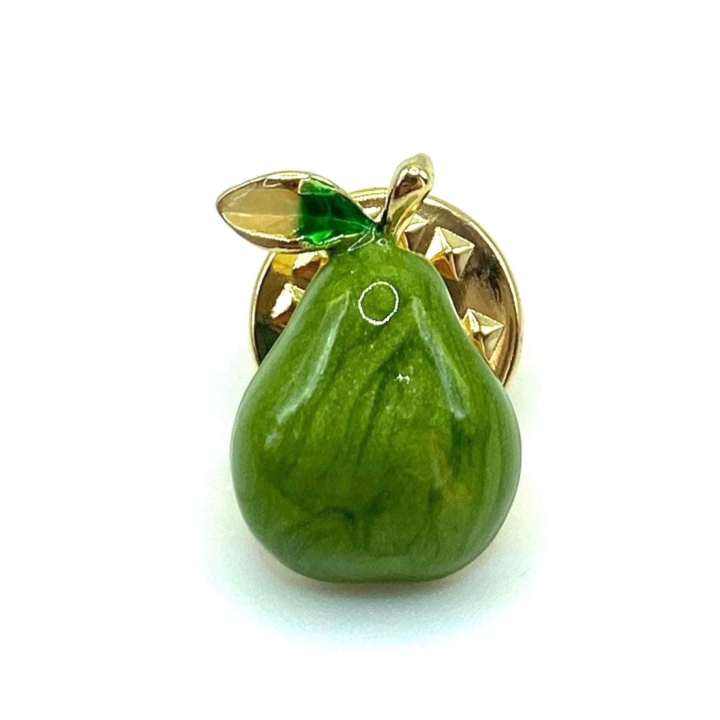 Mini Birnen Emaille Pin - 1, 7 X 1cm Grünes Obst Brosche Anstecker Sommer Vintage Style Cottagecore Schrebergarten Boho Mini Birnen Emaille Pin - 1, 7 X 1cm Grünes Obst Brosche Anstecker Sommer Vintage Style Cottagecore Schrebergarten Boho von PATCHERIA