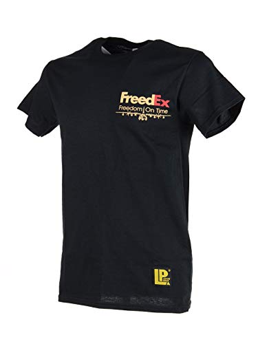 Patcheria T-Shirt Freedex, Schwarz , L von LA PATCHERIA