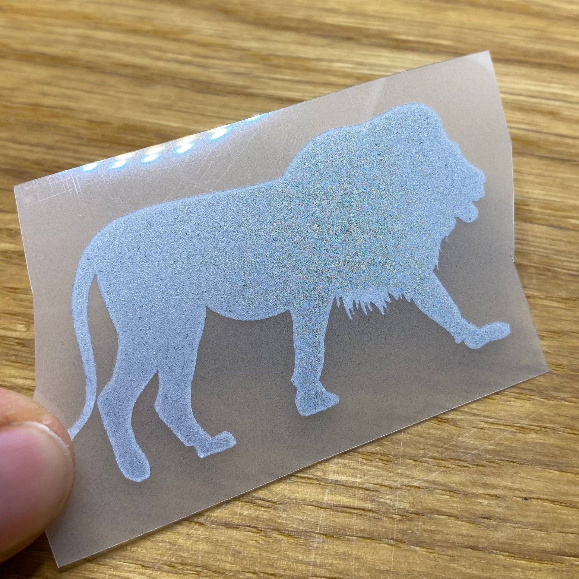 Reflektor Löwe Raubkatze Zum Aufbügeln 6cm X 3cm - Diy Upcycling Sichtbarkeit Dunkeln Kinder Straßenverkehr Sicherheit Jacke Reflektor Löwe Raubkatze Zum Aufbügeln 6cm X 3cm - Diy Upcycling Sichtbarkeit Dunkeln Kinder Straßenverkehr Sicherheit Jacke von PATCHERIA