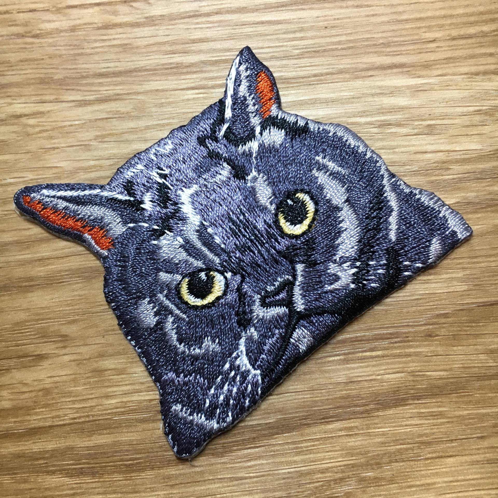 Schwarze Katze Zum Aufbügeln 6cm X 5 cm - Deine Lieblingskatze Perser Langhaar Modell G Schwarze Katze Zum Aufbügeln 6cm X 5 cm - Deine Lieblingskatze Perser Langhaar Modell G von PATCHERIA