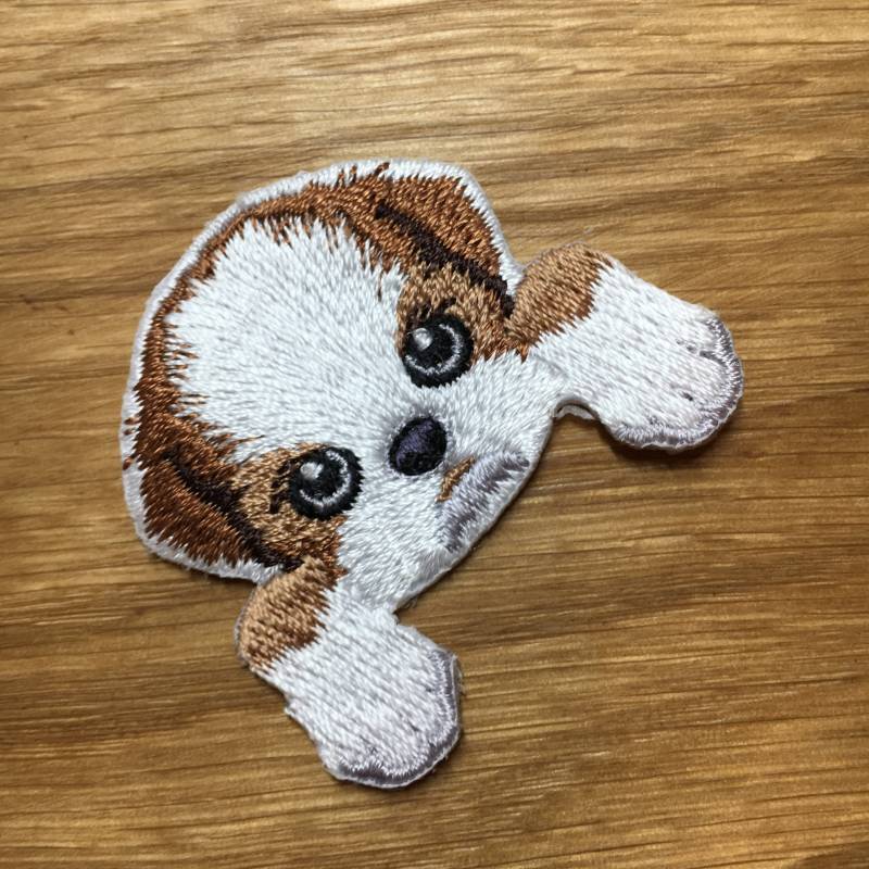 Shih Tzu Patch Zum Aufbügeln 4cm X - Dein Lieblingshund von PATCHERIA