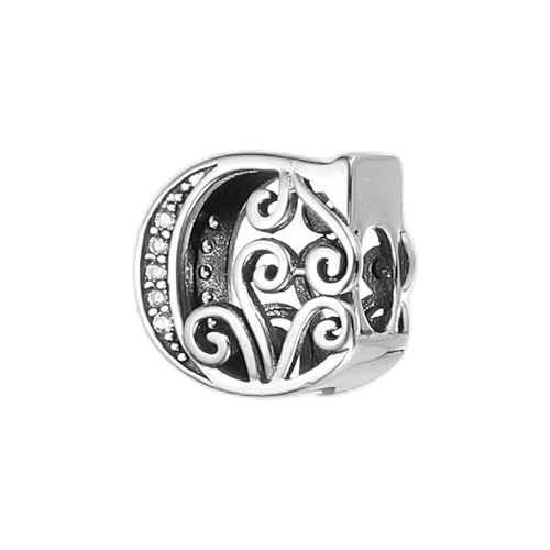 PATIKIL 925 Sterling Silber Buchstabenanhänger, Alphabet C Buchstaben Perlenanhänger Initialbuchstaben für Armbänder Halskette DIY Schmuckgeschenk, Silberton PATIKIL 925 Sterling Silber Buchstabenanhänger, Alphabet C Buchstaben Perlenanhänger Initialbuchstaben für Armbänder Halskette DIY Schmuckgeschenk, Silberton von PATIKIL