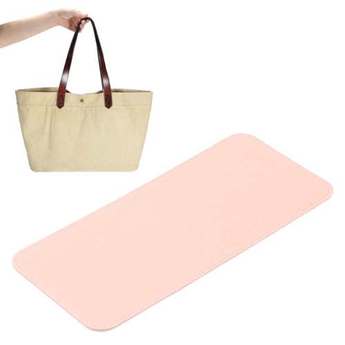 PATIKIL Filz-Basisformer 15x7 Zoll, Taschenbodenformer Pad Handtaschenfutterplatte Einsatz Bogen-Ecke für Handtaschen Tote Crossbody Tasche Rucksack, Pink von PATIKIL
