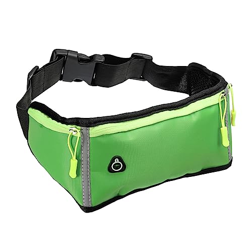 PATIKIL Schlank Laufen Gürtel Training Fanny Pack Frauen Männer Taille Halter für Laufen Radfahren Gehen Fitnessstudio Training Grün von PATIKIL