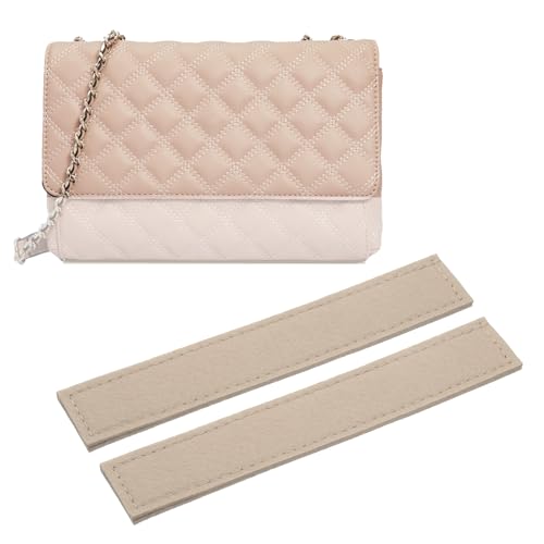 PATIKIL Taschenformer 7 x 1,2 Zoll, 2 Stück Taschen-Einsatz-Filzbeutel-Former-Schonerplatte für Geldbörsen an Kettentaschen, Beige von PATIKIL